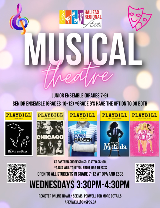 HRA Eastern Shore Musical Theatre is now open for registration!